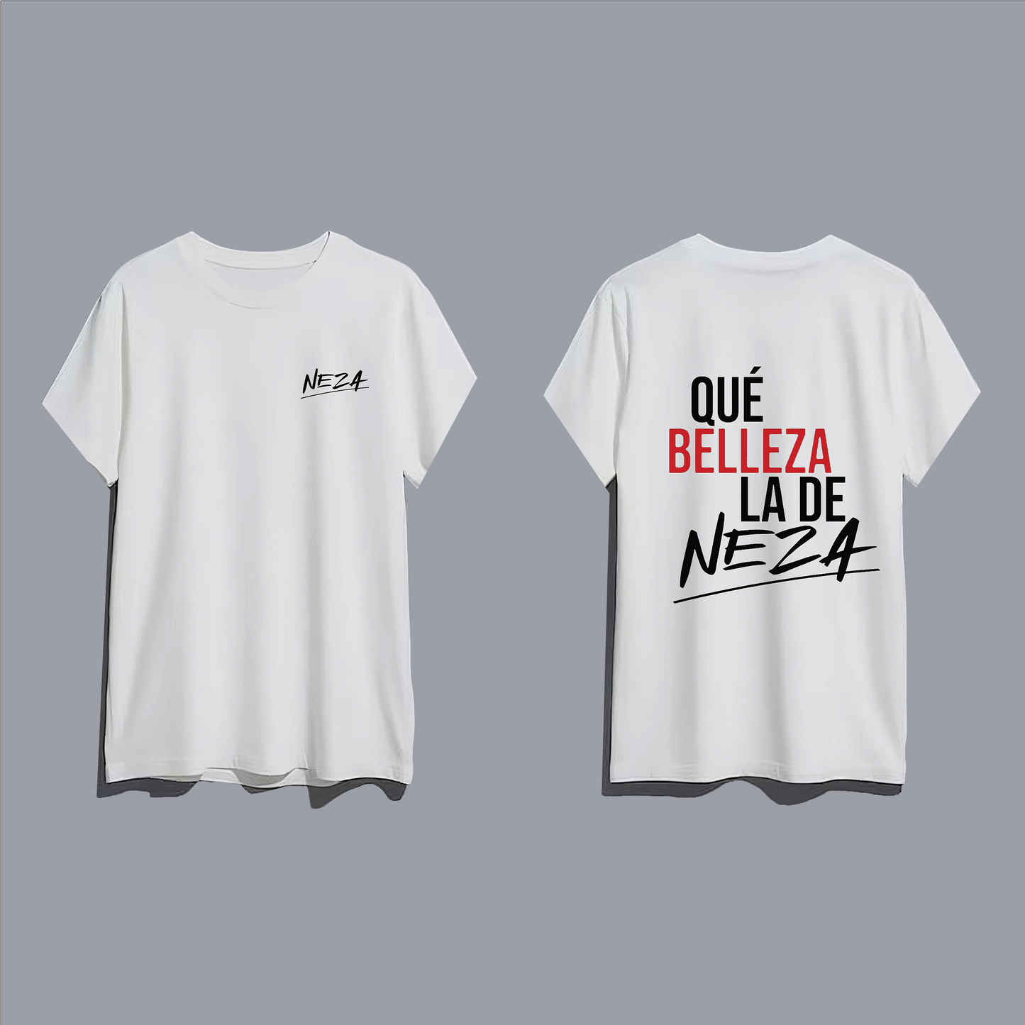 Playera Qué Belleza la de Neza