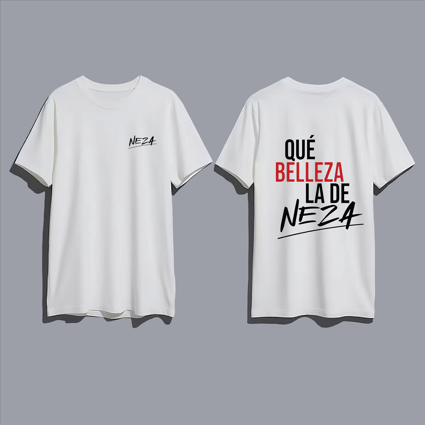 Playera Qué Belleza la de Neza